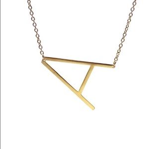Letter “M” necklace